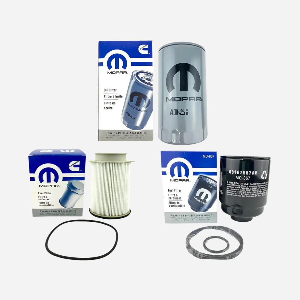 Mopar 2013-2018 Dodge RAM 2500-5500 6.7L Cummins Oil Fuel Filter Kit OEM